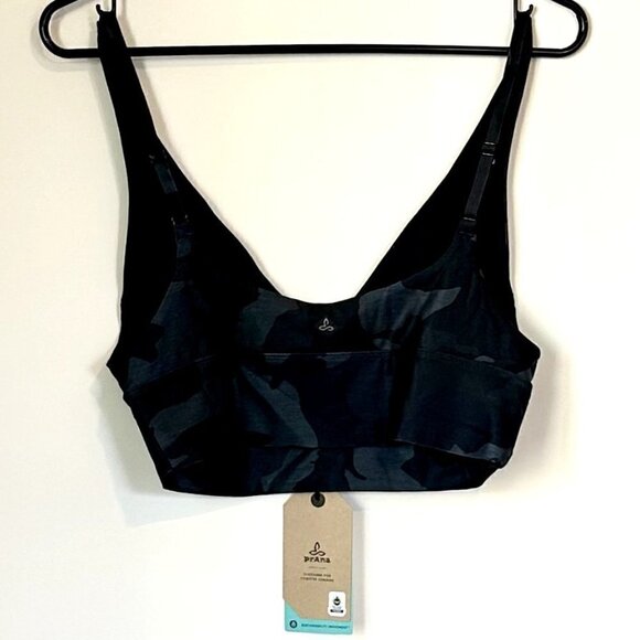 NWT Prana Layna Brami in Black Camo - Size Small - Picture 9 of 9